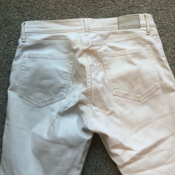Able High Rise White Skinny Jeans - Picture 7 of 8